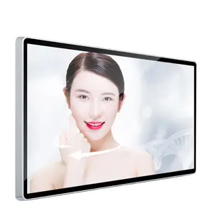 Wall Mounted LCD Digital Signage Display 27 inch Android Smart Advertising Player Kiosk with Capacitive Touch Screen Panel