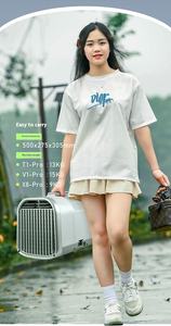 أحدث تركيب مجاني قوي لتدفق الهواء تيار متردد V تكييف هواء متنقل للسيارة بدون درّاجة - Product Image 4