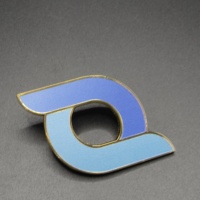 Vente en gros de badges en émail dur personnalisés imprimés UV, badges métalliques à dégradé de couleur, épingles de revers pour idées de cadeaux d'entreprise