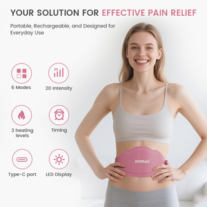 Cinturón Térmico de Nuevo Diseño, Estimulador para el Dolor Menstrual, Cinturón de Masaje para Aliviar el Dolor Lumbar - Product Image 2