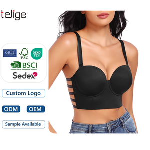 Soutien-gorge sculptant pour femmes, taille européenne, respirant, offrant un bon maintien, anti-affaissement, rehausseur de poitrine, anti-graisse dorsale, pour femmes matures à forte poitrine - Product Image 1