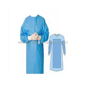 Tek kullanımlık koruyucu kıyafet takım elbise PPE tulum tek kullanımlık makinesi