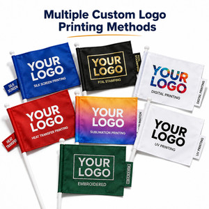 Bandera Pequeña Personalizada con Logotipo, Mini Guirnalda con Asta para Eventos Deportivos, Desfiles, Publicidad, Festivales, Decoración de Fiestas - Product Image 2