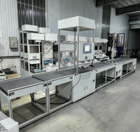 Logiciel d'entrepôt automatisé, gestion des stocks, système DWS dynamique pour machine de tri de colis, convoyeur