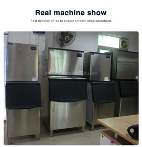 Máquina de Hielo Portátil Comercial de Sobremesa, Motor Automático Eléctrico para Hacer Cubitos de Hielo, Capacidad de 15kg/20kg, Potencia de 2.5kW - Product Image 6