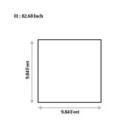 Tente de camping ELPASO quatre saisons, imperméable 3000 mm, automatique, ventilée, avec moustiquaire, grande tente familiale, salon, montage instantané, avec poteaux