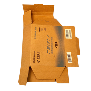 Pas cher Prix Taille Caméra Haut-parleurs Numérique Satellite TV Récepteur Set Top Box Emballage Papier Postal Boîte À Pizza - Product Image 4