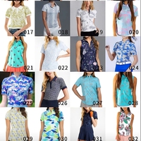 Camiseta de Golf Casual para Mujer Yutuo, Transpirable, Tejida, con Estampado de Leopardo, Ecológica y Cómoda