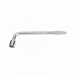 Clé à démontage de pneus en L, douille hexagonale, clé plate, clé à douille en acier au carbone chromé zinc, clé Luodao, pour un travail facilité - Product Image 5