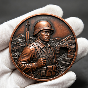 Moneda Conmemorativa Personalizada de Guerrero Espartano, Moneda Conmemorativa de Aleación de Zinc con Relieve 3D Antibronce, Directo de Fábrica con 18 Años de Experiencia para Regalo - Product Image 6