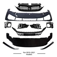 Kit carrosserie style GLI pour pare-chocs avant Sagitar 2019-2025, grille nid d'abeille inférieure en PP, remplacement direct compatible OEM