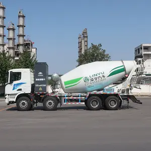 Camion de machine de mélangeur de ciment de qualité supérieure 8x4 12cbm bétonnière de machines à béton