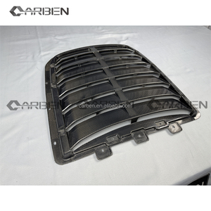 Copertura Decorativa in Fibra di Carbonio Stile GT500 per la Parte Centrale del Cofano Motore in Lega di Alluminio Aggiornato per Ford Mustang - Product Image 3