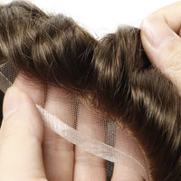 Vente directe usine : Perruque toupée homme de haute qualité, confortable à porter, prix de gros, 100% cheveux humains, pour cheveux clairsemés