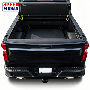 Flush Hard Quad-Fold Tonneau Cover for Nissan Navara Frontier, <b>Low</b> Profile Aluminum 4-Fold Waterproof, Rack Compatible - Product Image 2