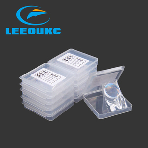 LEEOUKC 18x2 20x2 20x3 20x4mm WSX QiLin HanWei 용접기 헤드 용 섬유 레이저 손 용접 보호 광학 렌즈 1064nm - Product Image 4