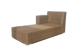 Ensembles de canapés modernes d'extérieur en rotin en forme de <span class=keywords><strong>L</strong></span> pour jardin d'hôtel en osier pour patio et loisirs - Product Image 4