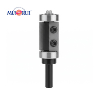 Mata Bor Router Profesional Miaorui 8mm untuk Pengerjaan Kayu, Pisau Tungsten Carbide yang Dapat Dilepas, Pemotong Ukiran CNC