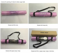 Tappetino Yoga in Microfibra e Gomma Naturale 4mm, Vegano, Premium, Antiscivolo, in Tessuto Scamosciato