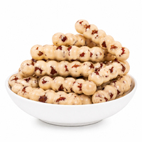 Barras de Chocolate Blanco con Leche y Fresa Premium al por Mayor OEM, Snack Dulce Frutal a Granel Directo de Fábrica