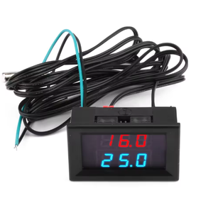 LED Dual <strong>Display</strong> <strong>Digital</strong> Thermometer DC <strong>4</strong>-28V <strong>Temperature</strong> Meter NTC Waterproof Probe <strong>Temperature</strong> <strong>Sensor</strong> for Car Refrigerator - Product Image 2