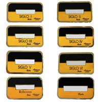 Sıcak satış robucounterfeit Siglo kutusu Premium RFID anti-sahte kendinden etiket kağıt puro etiketleri ve bantları ambalaj