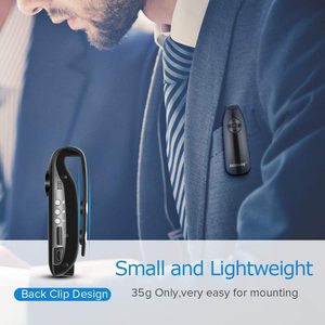 Boblov idv007 1080P HD lên 128GB xách tay nhỏ an ninh cam <span class=keywords><strong>Mimi</strong></span> cơ thể đeo máy ảnh cho giảng dạy bài giảng - Product Image 5