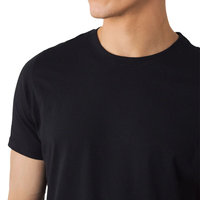 Guangzhou Kledingfabrikant Groothandel Bestseller 220g 100% Katoen Regular Drop Shoulder T-Shirt Plus Size Heren T-shirts