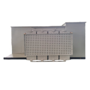 Postes de transformations combinés sur socle personnalisés Jorge triphasés 11 kV 500 kVA 630 kVA 1250 kVA avec tension de sortie 440 V 480 V ZGS11-G - Product Image 2