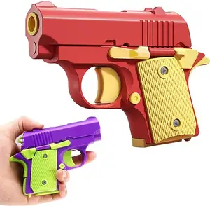 1911 Casual Toy Gun 3D-Druck Mini-Spielzeug Kind Dekompression Schwerkraft Radieschen Gun Toy-Einzigartiger Spaß