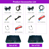 Pour Audi A1 Q3 2011-2018 Android Auto Interface décodeur sans fil Apple CarPlay multimédia AirPlay Mirror Link Youtube