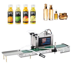 Máquina automática de llenado de líquidos con cinta transportadora para agua, perfume, aceite, jugo, leche, bebidas, vino, detergente, champú y loción - Product Image 3