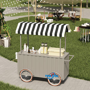 Kiosque de restauration rapide commerciale personnalisée Kiosque de café mobile multifonction/chariot de nourriture pour frites <span class=keywords><strong>Vélo</strong></span> <span class=keywords><strong>cargo</strong></span> gaufré - Product Image 5