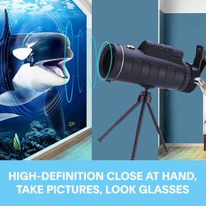 Télescope <span class=keywords><strong>monoculaire</strong></span> haute puissance 40X60-Qualité professionnelle pour l'observation à <span class=keywords><strong>longue</strong></span> portée, l'observation des oiseaux, les voyages (adultes) - Product Image 3