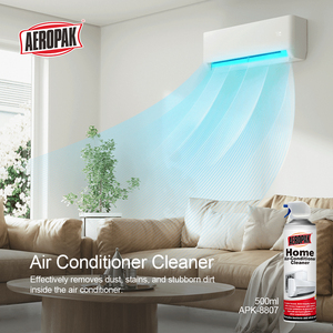 Aeropak 500ml Aerosol Espumoso Ambientador Eliminador de olores Desodorización Esterilización AC Aire Acondicionado Limpiador Spray - Product Image 6