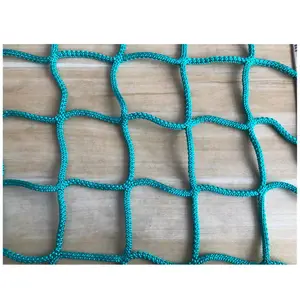 Colorful Knotless safety small nylon knotless raschel fishing net 5mm to 8mm fish net hole 1cm fish mesh net