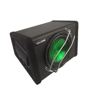 Caisson de basses de voiture avec amplificateur intégré, haut-parleurs de voiture de 10 pouces, MAX1500W, caisson de basses actif de voiture, haut-parleurs sonores
