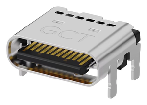 Nuevo Conector USB4081-03-A USB 3.2 Gen2 Tipo-C de Montaje Superior SMT de 24 Pines, 5A 48VDC - Product Image 2
