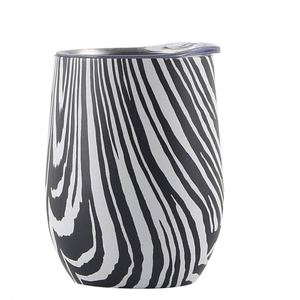 Gobelet à vin avec couvercle, surface enduite de poudre anti-transpiration, 12 oz, cadeau d'anniversaire pour fête au bord de la piscine, terrasse, ASM09 - Product Image 4