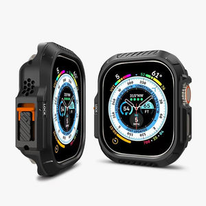 Coque de protection en TPU pour IWatch Series 40/41 44/45mm Bracelet de montre en silicone <span class=keywords><strong>souple</strong></span> pour Apple Watch 49mm Ultra 2 Accessoires - Product Image 1