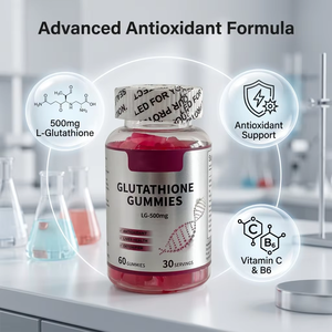 Gomitas de Glutatión para el Cuidado de la Piel con Complejo de Vitamina C, Marca Privada - Product Image 2