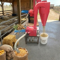 Nuevo Molino de Martillos Autocebante Automático Elinko de Alta Eficiencia para Triturar Aluminio y Yeso, con Electrodo Ajustable para Alimentación de Aves