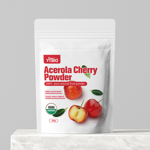 Poudre d'acérola haute puissance, riche en vitamine C - Superfruits naturels pour la santé de la peau et la protection contre les radicaux libres, 500g/5kg - Product Image 2
