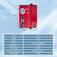 Detector de Fugas de Humo Automotriz Z9 con Manómetro y Medidor de Flujo Ajustable