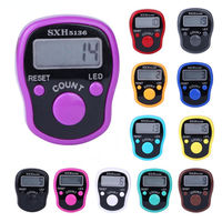 Compteur manuel à LED annulable à 5 chiffres pour le golf