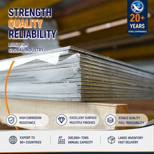 304L 316L <b>Pickled</b> 0.3mm x 1000mm 5x10' Hot Rolled GB T3280 Stainless Steel Sheet with Perfect Flatness - Product Image 1