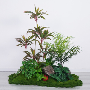 Solution de conception paysagère de plantes artificielles en gros de l'usine DKB, décoration de sol pour les fêtes - Product Image 3