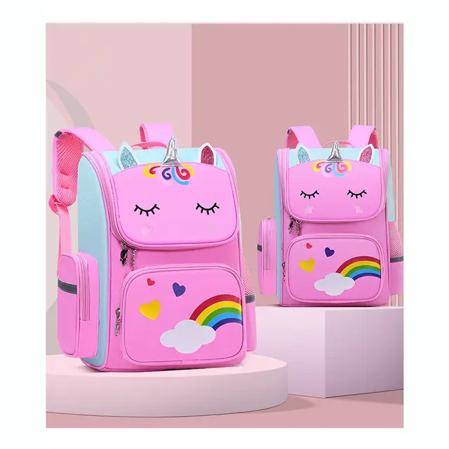 Factory Customize 2022 Kids Backpack Unicorn Backpack Cartoon School bag Mini Book Bags For Kids Primary Students Girl