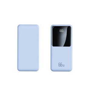 พาวเวอร์แบงค์แบบพกพา ชาร์จเร็ว ความจุ 20000mAh 10000mAh ช่องเสียบ USB คู่ ราคาส่งถูก รับทำโลโก้ พร้อมหน้าจอ LED - Product Image 1