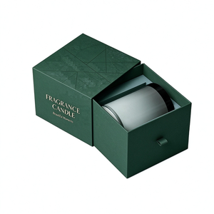 Caja de Regalo de Cartón Rígido de Lujo con Logotipo Personalizado para Velas, con Inserto de EVA - Empaque Ecológico para Fragancias, Venta al Por Mayor OEM - Product Image 1